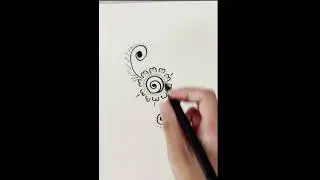 Henna design  #drawing #henna #flowerdesign #mendhidesign #howtodraw