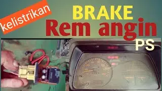 Rem angin #exhaust brake ps #mitsubishi