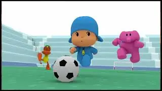 Vinheta abertura futebol 2019 TV Globo Pocoyo Nina amigos 📺🇧🇷⚽🏟️