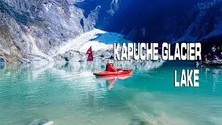 kapuche glacier lake | travel | kapuche | drone | trekking | hiking | kori | nepal | adventure |