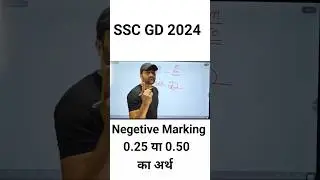 🔥 SSC GD 2026 Negative marking #shorts #chiragclasses #negativemarking