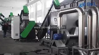 Plastic Recycling Solution PE PP Film Washing Line