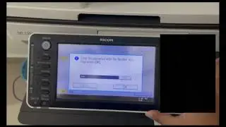 RICOH MPC3503 Locked Print Video Tutorial
