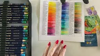 Inktense 100 potloden, hoe kun je er mee werken? Molotow Sketchers nieuw!
