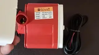 40 Watts water pump for aquarium | Submersable water pump review demo Price & Noise test