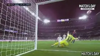 Gareth Bale open goal miss vs Huesca