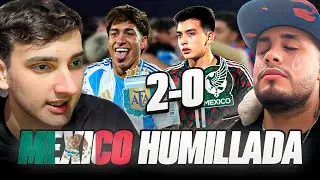 MEXICANOS DOLIDOS Y ENOJADOS NO PUEDEN CREER QUE ARGENTINA LES VOLVIO A GANAR!!