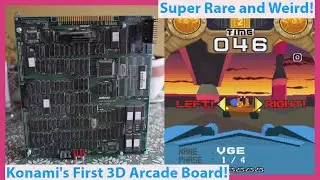 Konami's First 3D Arcade Board is Stupid Rare and I Found One! Polygonet Hardware