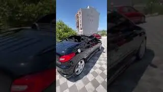peugeot 206cc full black #shorts