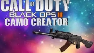 Call Of Duty Black Ops 3:- Custom Camo Creator: Rainbow/Paint Splash & Flash Camo