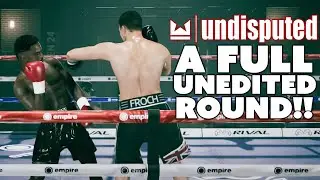Undisputed! - 1 FULL ROUND OF GAMEPLAY *REACTION*!! (New & IMPROVED!!) (ESports Boxing Club)