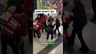 Crazy Scene: Security & Kids! You Won't Believe This! #shorts