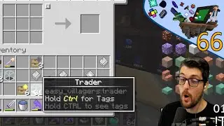 Easy Villagers! SkyVaults Episode 66 in patch .15 #moddedminecraft #vaulthunters