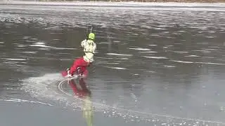 Switchblade - Ice Kiteboarding
