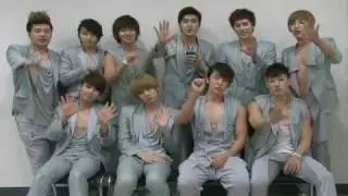 Super Junior greeting for MYX Philippines w/ captions