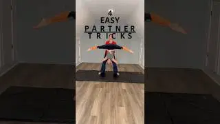 EASY and FUN partner trick ideas to try with a friend! #choreography #acrotricks #partnertricks