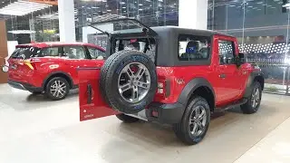 New Mahindra Thar Red Rage | Hardtop | Exterior & Interior in 4K 60FPS | XUV 700 Side by Side