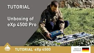 UNBOXING ⚙️ Metal Detector and Ground Scanner [eXp 4500 Pro]