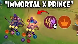 PRINCE DOUBLE IMMORTAL MOSKOV !! NEW CRAZY COMBO !! MAGIC CHESS MOBILE LEGENDS