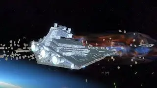 Massive Epic Cinematic Space Battle - Empire At War: Thrawn's Revenge #npcwars