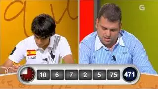 Borjamina en Cifras e Letras Programa 4