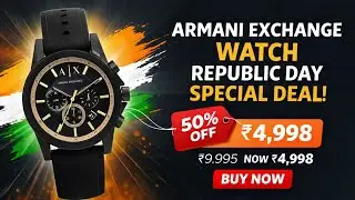 Armani Exchange Watch 🔥 50% OFF Deal! Worth Buying in 2026?