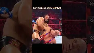 Kurt Angle vs Drew Mcintyre | #shorts