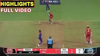 IPL 2022 dc vs pbks match full highlights &bull;today ipl match highlights 2022&bull; pbks vs dc full match