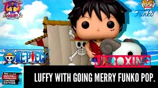 Revisi&oacute;n Luffy With Going Merry Funko Pop.*