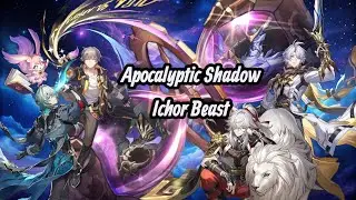 Honkai Star Rail Apocalyptic Shadow: Ichor Beast Difficulty 1 - 4 - Jing Yuan and Phainon Carry