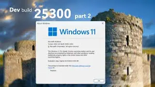 Windows 11 Dev build 25300, part 2 - Hidden features and more updates