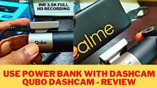 How to Use PowerBank for Parking Monitor for Dashcam | No wiring Kit Needed