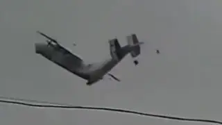 2025 Russian Air Force An-22 Crash footage