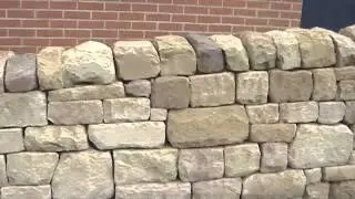 Dry stone walling built by derbyshires Trevor Wragg and Stone supplied by Buxton Architectural Stone