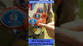NCC Badges are Earned the hard way || Ncc Madel Ncc Ka Kiya Benifit Hai. कितने पकार होता है? #ncc