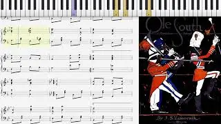 Ole South by J. S. Zamecknik (1919, Ragtime piano)
