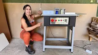 NOVA MÁQUINA NA OFICINA - COLADEIRA DE BORDA PORTÁTIL MAKSIWA.
