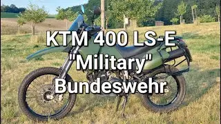 KTM 400 LS-E Military, Bundeswehr, Krad, Motorrad, German Military Motorcycle, German Army,