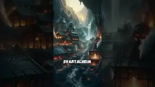 Nine Realms Connected by Yggdrasil! #norsemythology  #ninerealms  #yggdrasil  #world #asgard