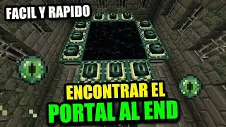 👉C&oacute;mo ENCONTRAR el Portal al END en Minecraft 2026 (F&Aacute;CIL y R&Aacute;PIDO) 🔥