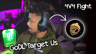 GoDL Target Scout And Mavi 😥| Team Xspark vs Team GoDLike 4v4 Fight 😤|#scout #jonathan