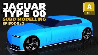 SubD Car Modeling Tutorial: Jaguar Type 00 in Autodesk Alias - EPISODE 2
