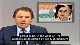 1 November 1984 ITN reports. Presented by Peter Sissons ITN.