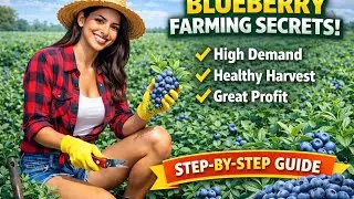 &ldquo;Blueberry Farming Secrets | How to Grow Sweet, High-Value Blueberries Successfully&rdquo;