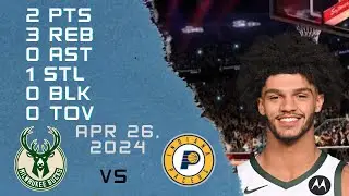 Andre Jackson Jr. Player Full Highlights VS PACERS NBA Play Off Game 26-04-2024