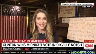 Donald Trump Winning Midnight Voting In New Hampshire!