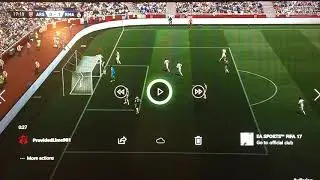 FIFA 17 Seasons Match ! Fantastic counter attack ! Opponent misses curler but I score one with CR7 !