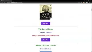 Search Book Web App Using Google Book's API