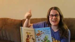 Miss Wilcox reading Groovy Joe Dino