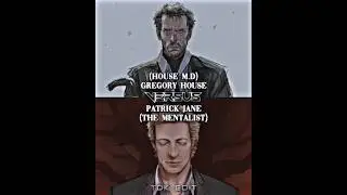 Patrick Jane vs Gregory House #vs #writing #edit #gregoryhouse #patrickjane #fyp
